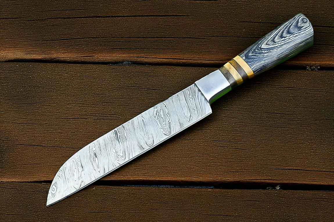 damascus butcher knife
