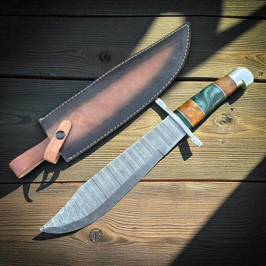 handmade bowie knife