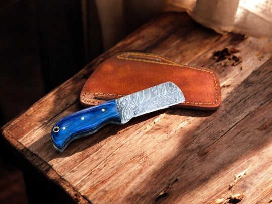 damascus Bull Cutter Knife