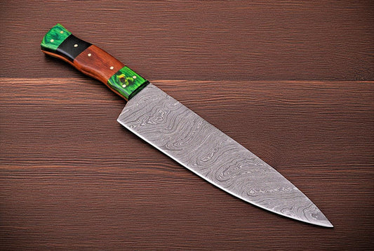 damascus steel chef knife