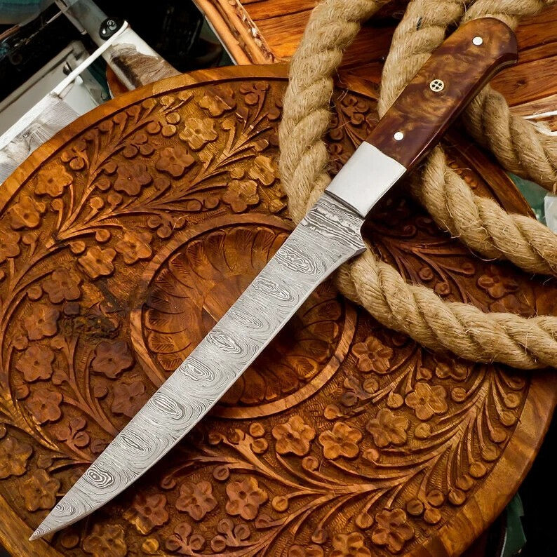damascus Filleting knife