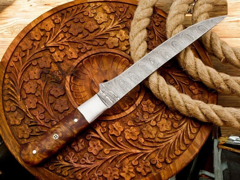 Damascus Steel fillet Knife