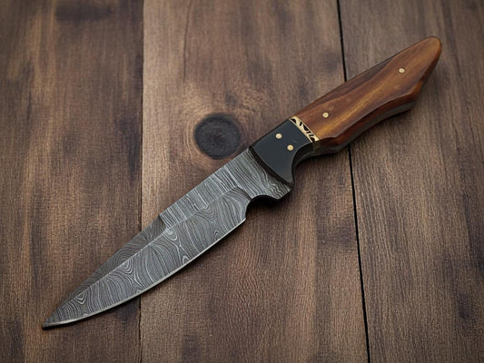 Damascus Steel Hunting Knife