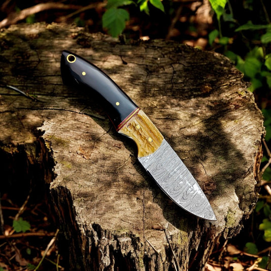 damascus hunting knives