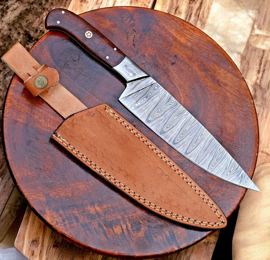 damascus kitchen knife