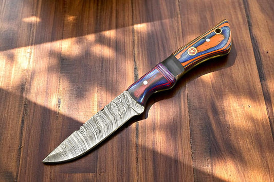 Damascus Hunting Knife