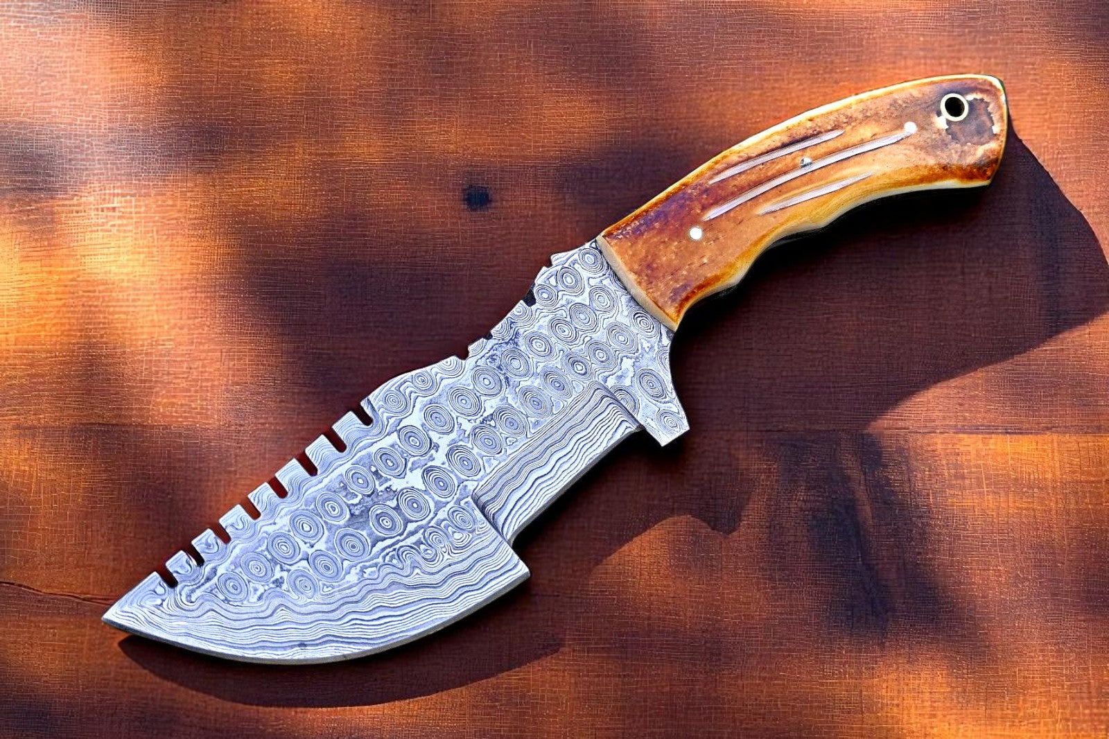 Damascus Hunting Knife