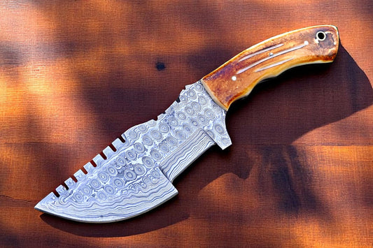 Damascus Hunting Knife