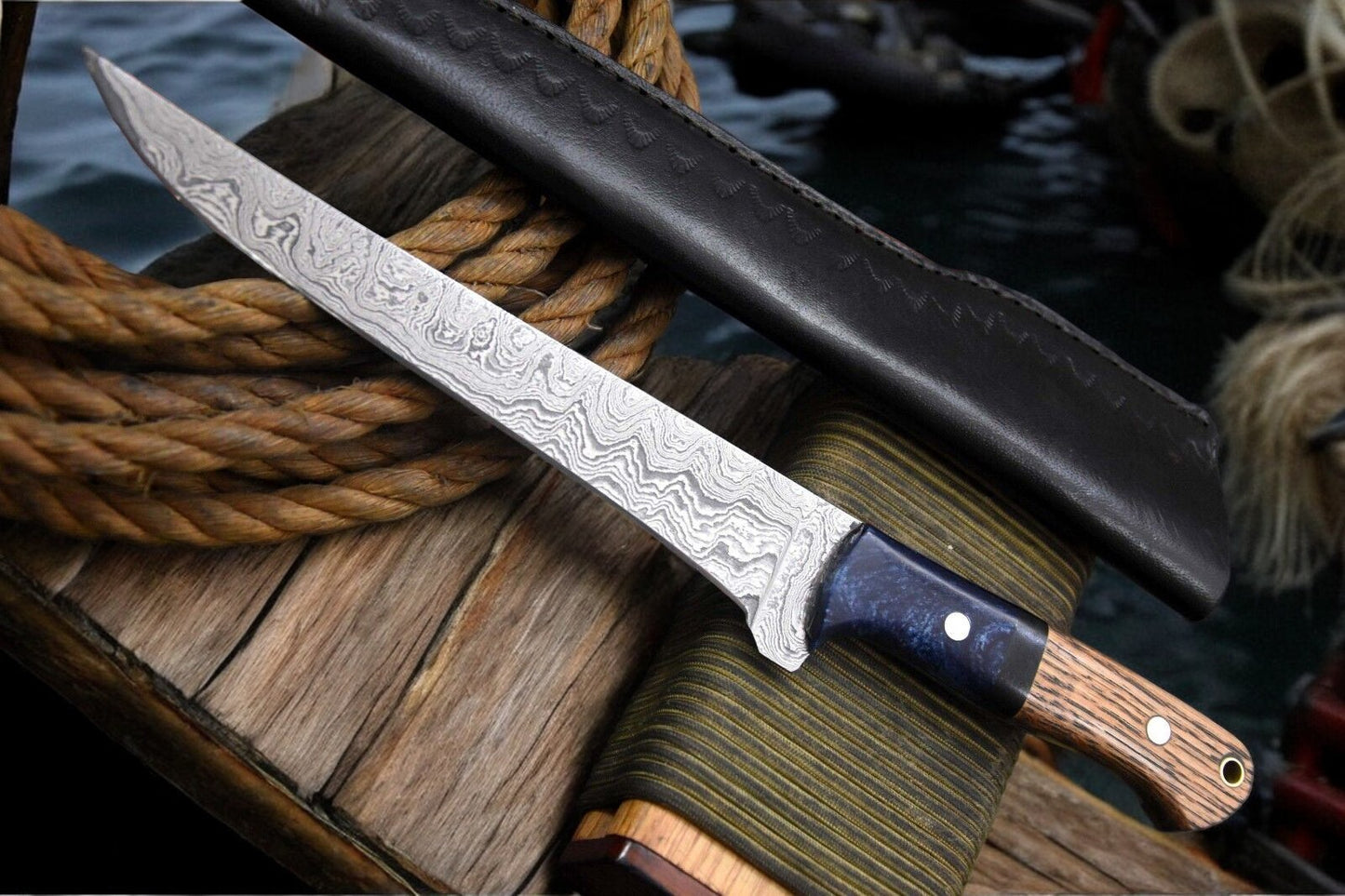 best damascus knife made in USA