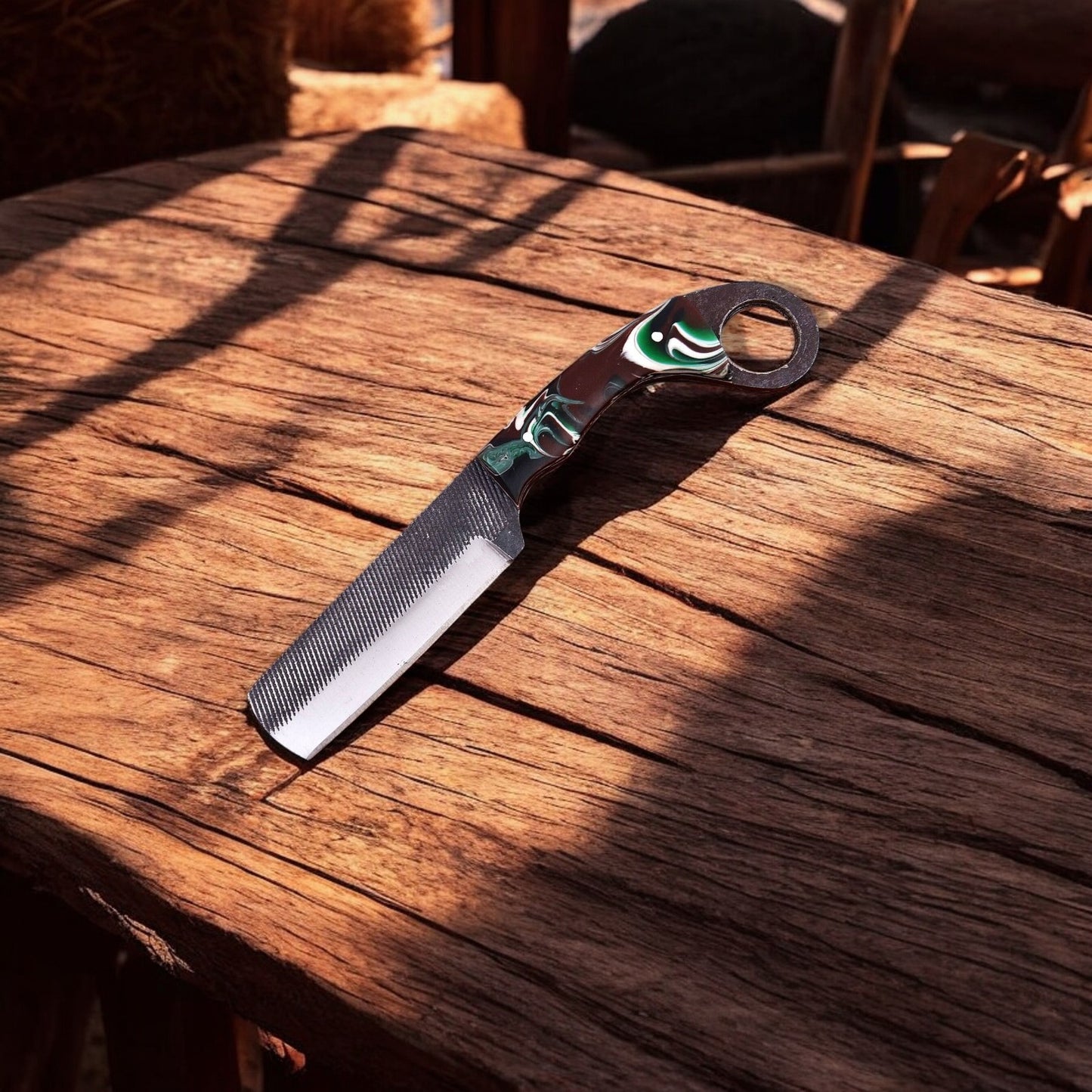 Custom Handmade Bull Cutter Knife