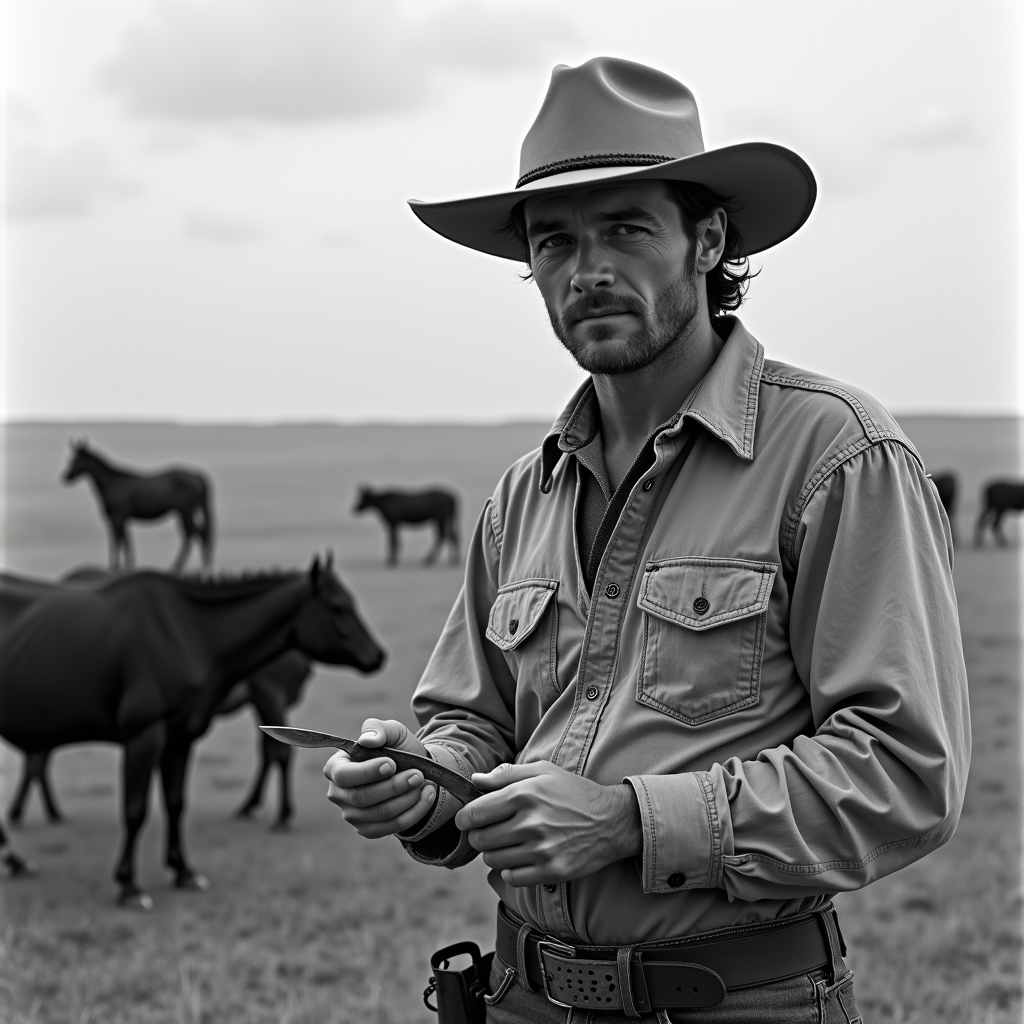 Authentic Cowboy Knives Collection
