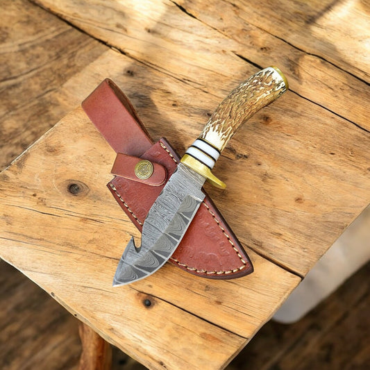 gut hook skinning knife