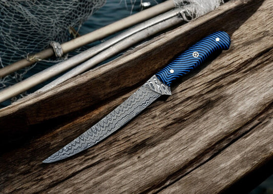 Damascus Fillet Knife 

