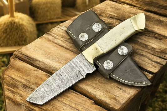 Knife in  belt