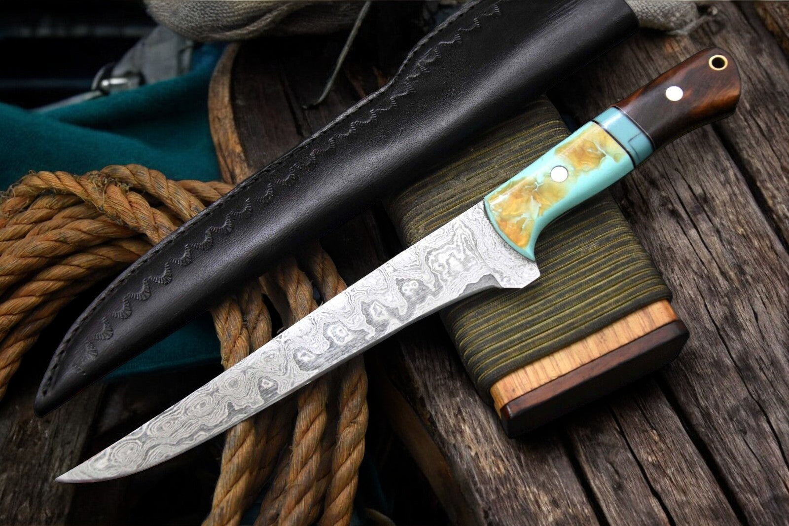 personalized fishing knife