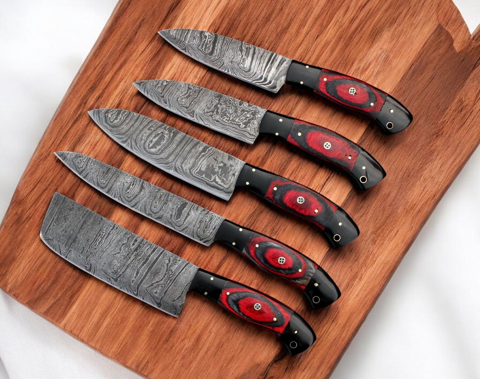 hand-forged kitchen knives