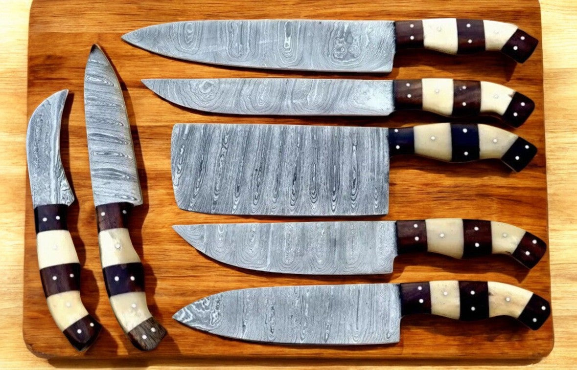 Damascus chef knife 
