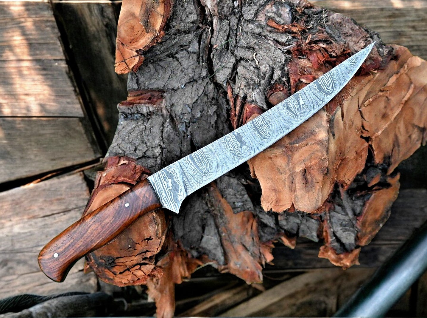best damascus knives made in USA