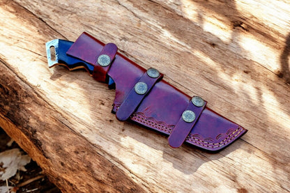 premium leather sheath