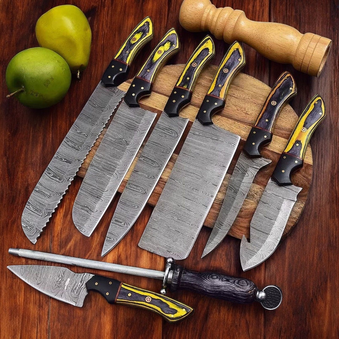  kitchen knives
