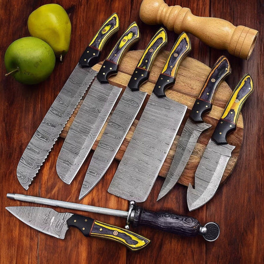  kitchen knives
