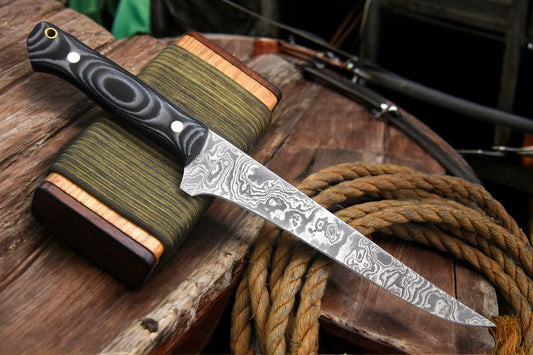 Damascus Steel Fillet Knife

