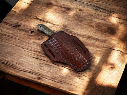 knife in a belt