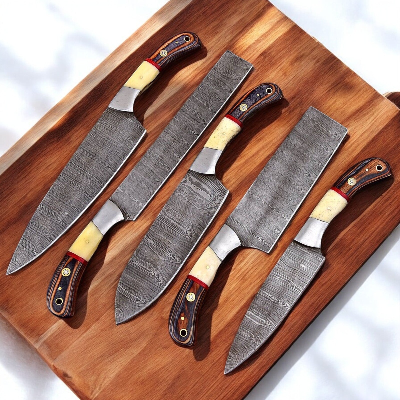 custom kitchen knife set 
