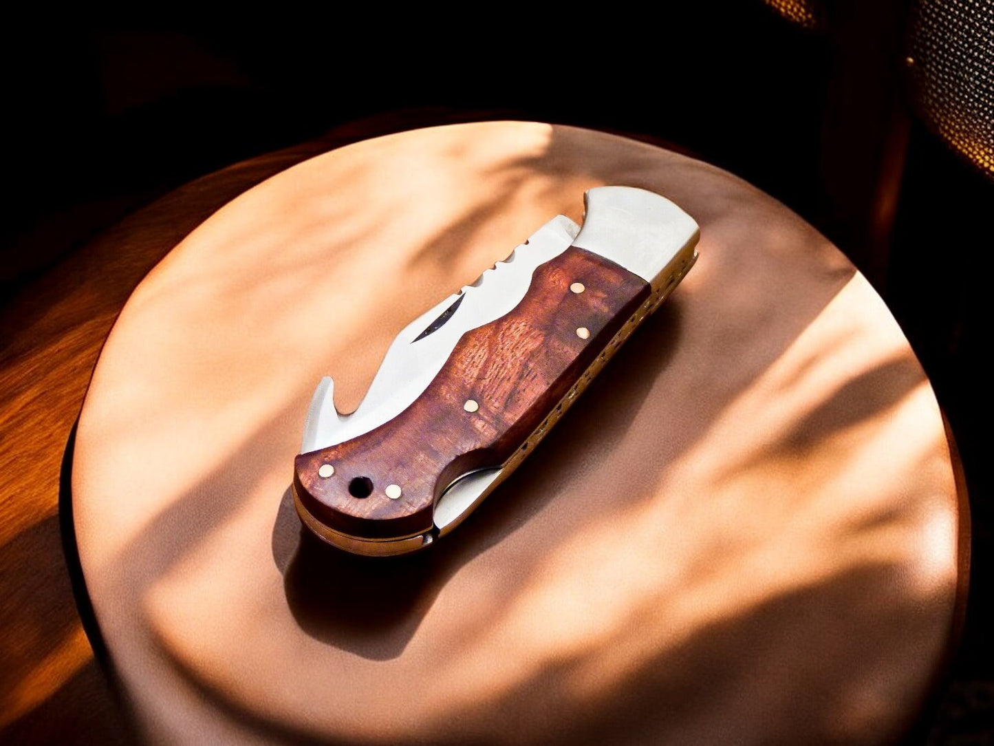 3-inch Stainless Steel Blade on Sharp Folding Knife
