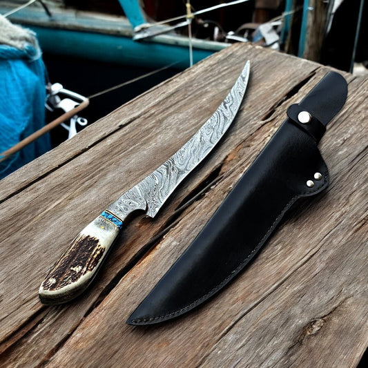  damascus Fillet Knife 