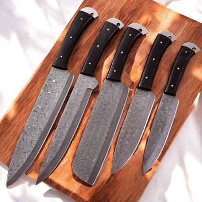 Damascus chef knife
