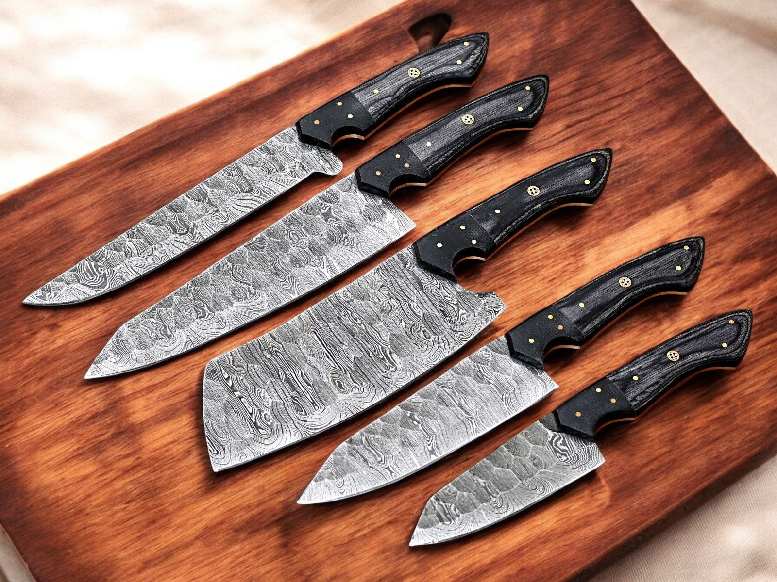 damascus chef knife
