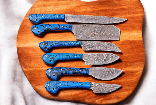 damascus kitchen knife 