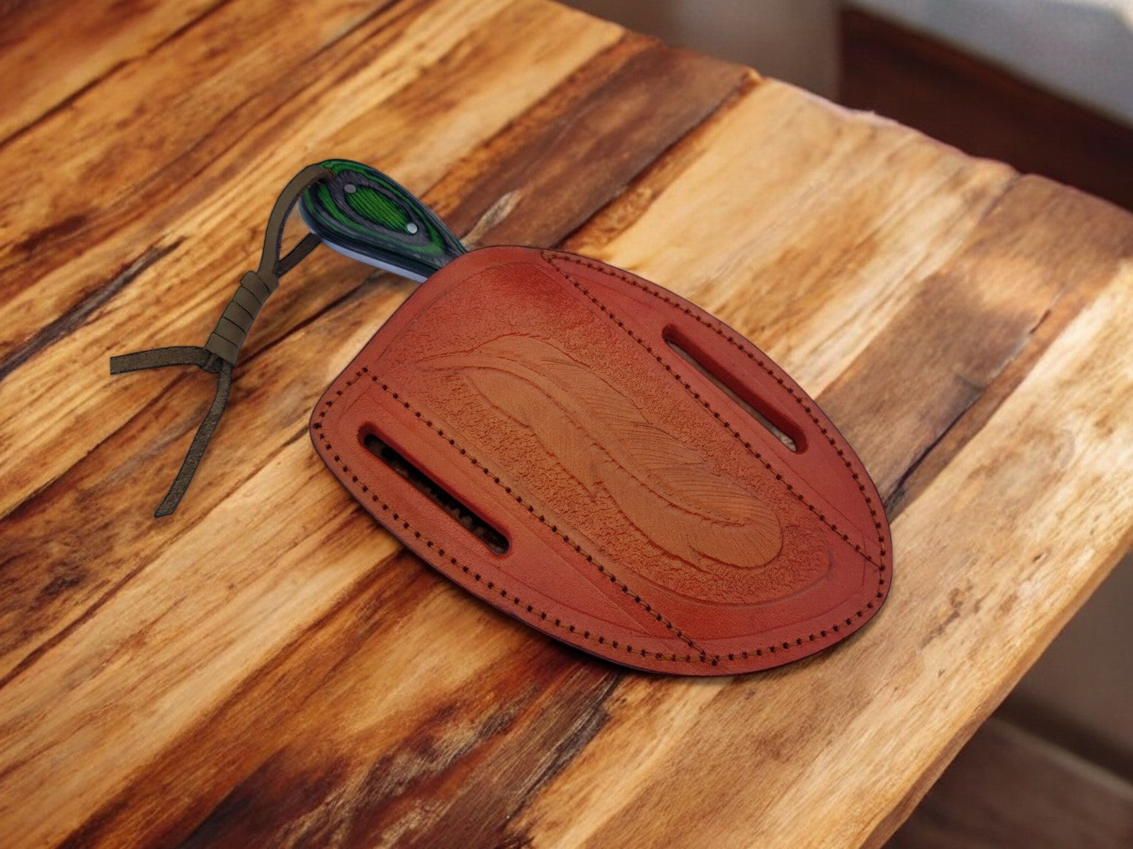 knife in a belt